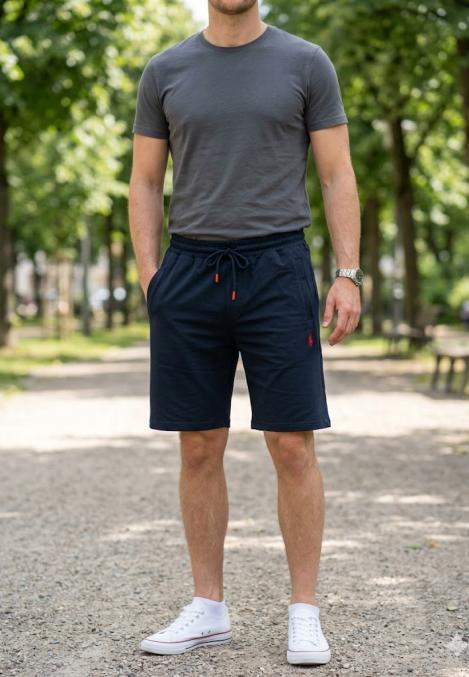 Pantaloni Scurți Bărbați,culoare Bleumarin, Engros